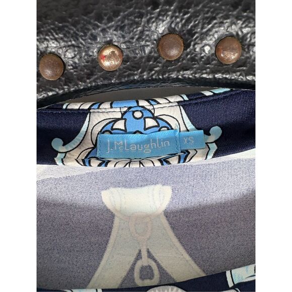 J.McLaughlin nautical chain print Marianne dress size XS - Picture 9 of 9